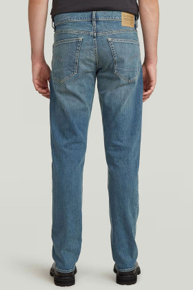 Jeans 3301 regular tapered bleu moyen