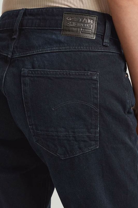 Jeans kate boyfriend bleu foncé femme G-Star