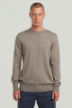 Pull en maille core knit beige