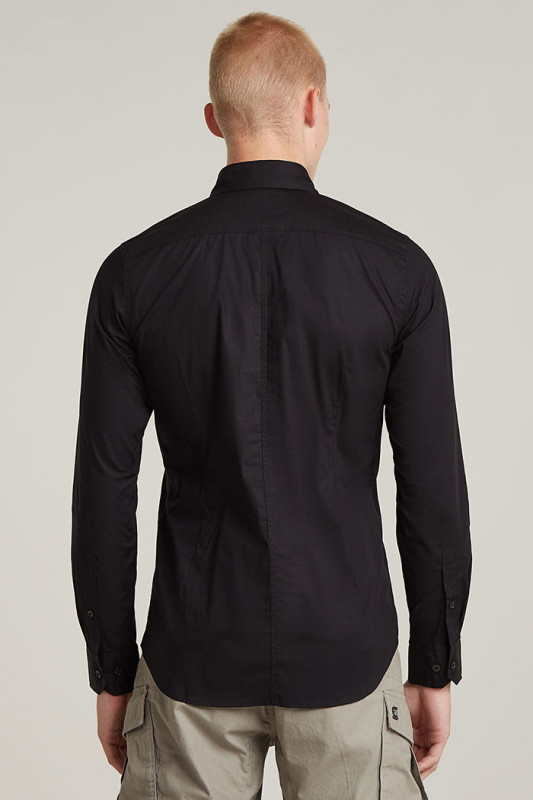Chemise slim noire