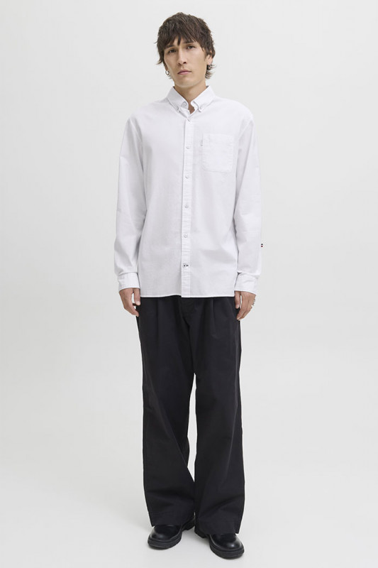 Chemise Oxford blanche jack & jones