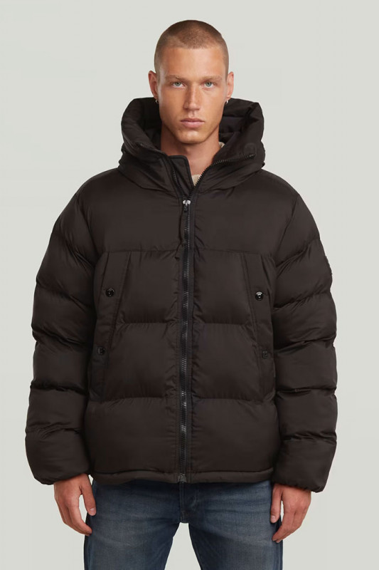 Verste Expedition Puffer noire matelassée homme