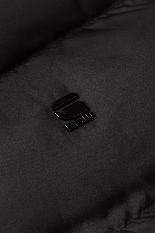 Veste Padded matelassée noire sans manches