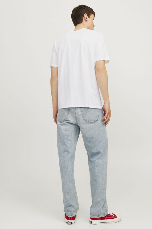 T-shirt Tiley blanc col rond