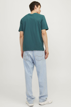 T-shirt Tiley vert col rond