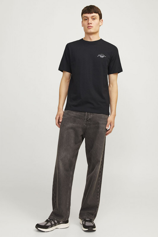 T-shirt Ferris noir col rond j&j