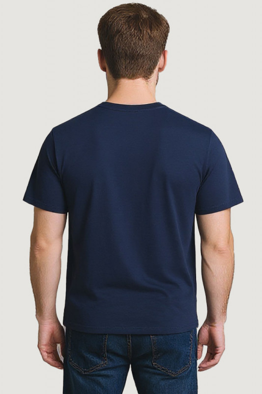T-shirt Ferris bleu marine col rond