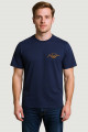 T-shirt Ferris bleu marine col rond