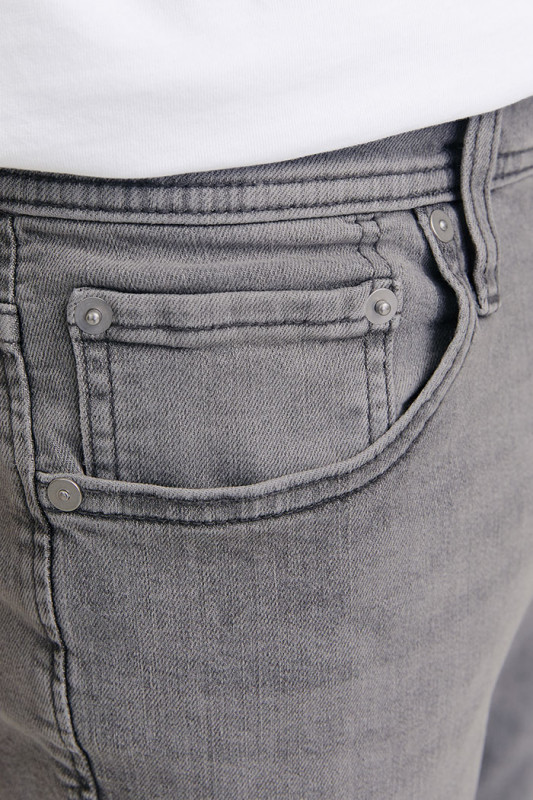 Jeans Glenn Original grey denim coton mélangé homme