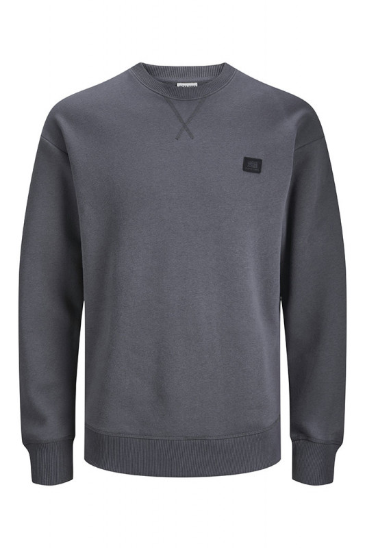 Sweat asphalte ras du cou relaxed fit jack & jones