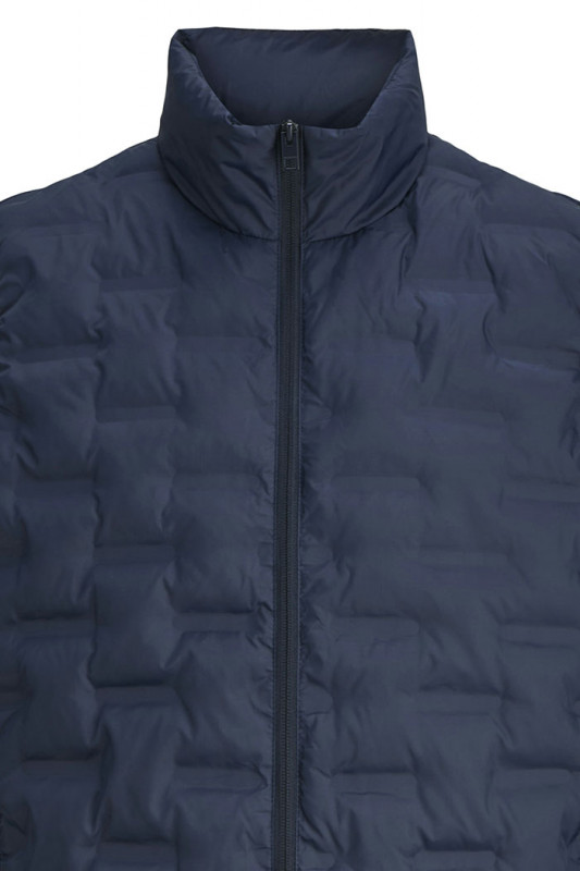 Doudoune sans manches matelassée bleu marine homme j&j