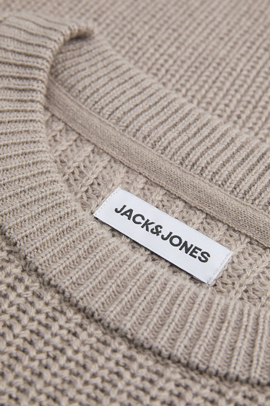 Pull Kaito en maille beige homme j&j