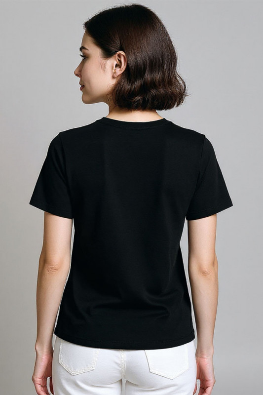 T-shirt Stella noir