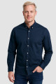 Chemise Oxford bleu marine
