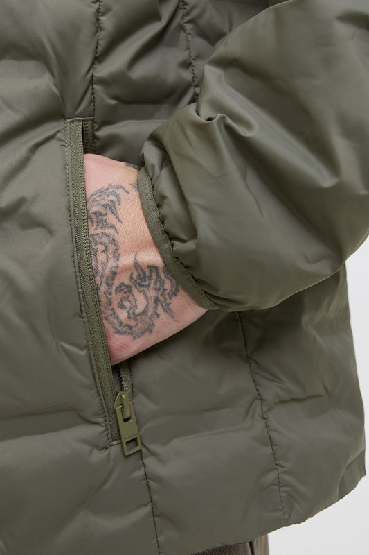 Doudoune matelassée Haston kaki j&j  