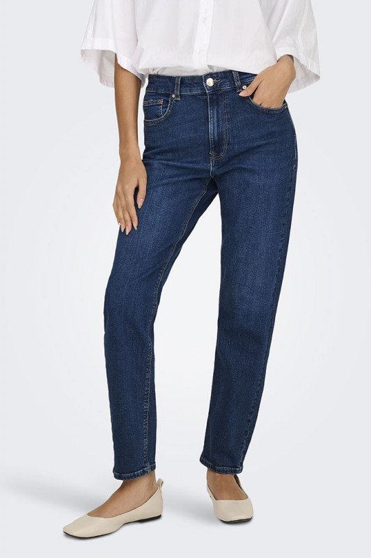 Jeans straight dark blue only