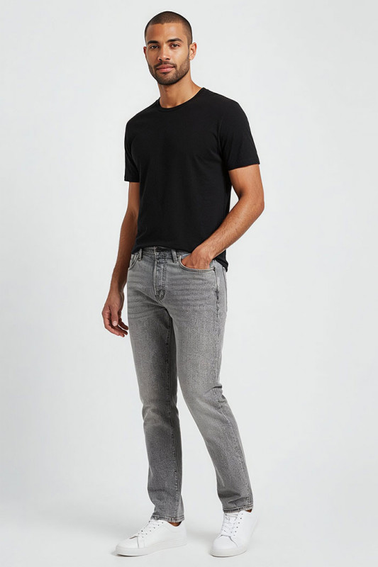 Jeans Original Chris grey denim homme jack & jones