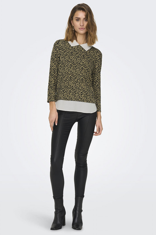 Chemise Lina imprimé léopard JDY