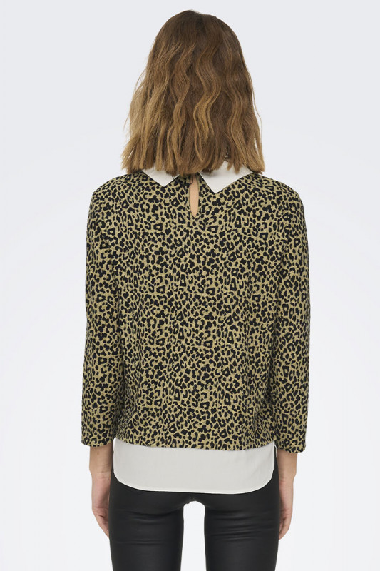 Chemise Lina imprimé léopard