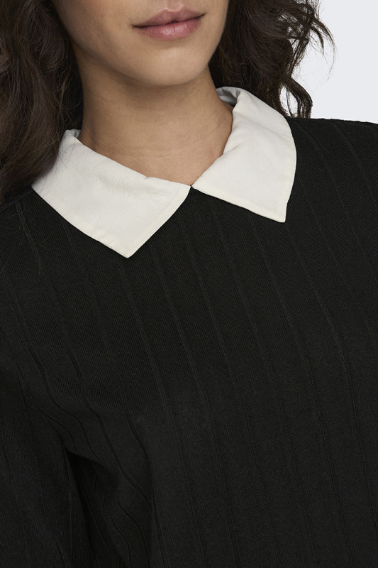 Chemise Lina noire Jacqueline de Yon