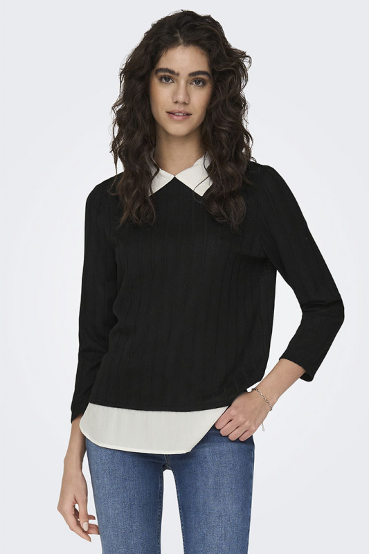 Chemise Lina noire femme