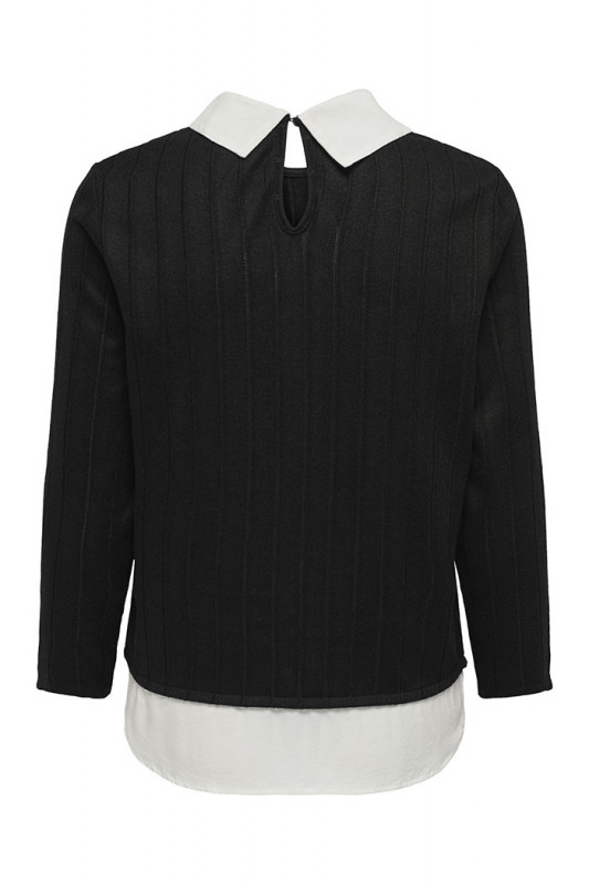 Chemise Lina noire femme Jacqueline de Yong