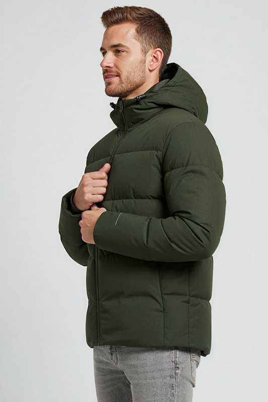 Doudoune matelassée Brady noire homme Jack & Jones