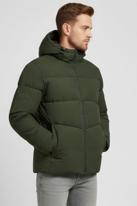 Doudoune matelassée Brady noire homme Jack & Jones