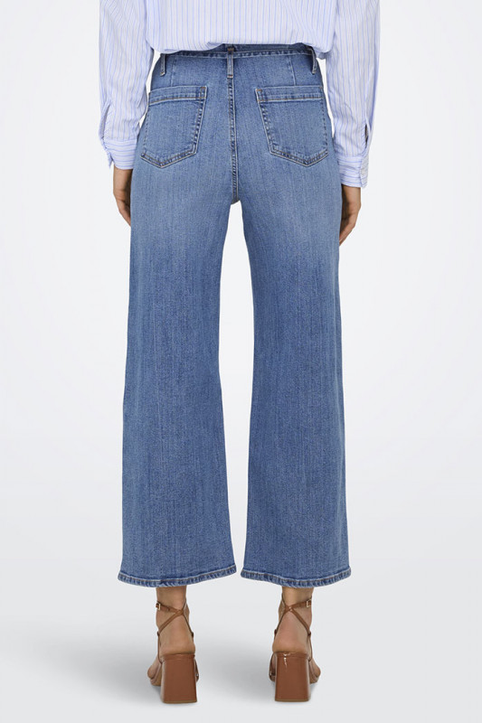 Jeans cropped Vanessa blue denim