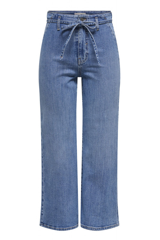 Jeans cropped Vanessa blue denim Jacqueline de Yong