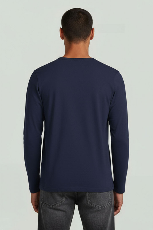 T-shirt old skool bleu foncé