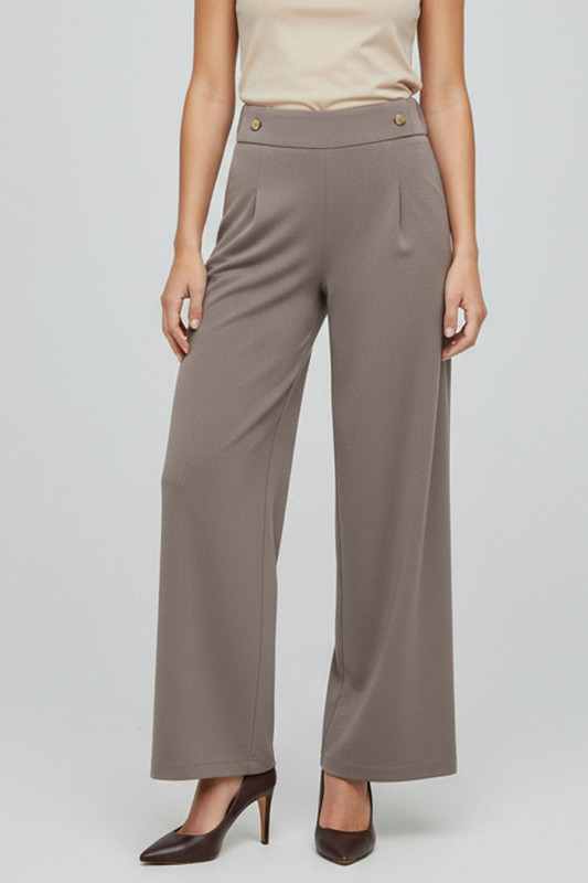 Pantalon Holly beige femme