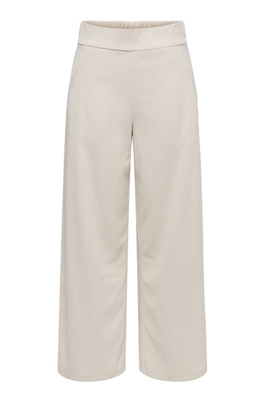 Pantalon en velours beige clair femme JDY