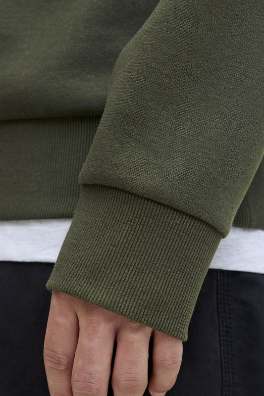 Sweat à capuche duffel bag kaki