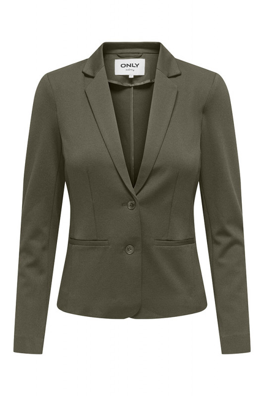Veste blazer courte kaki only coupe slim