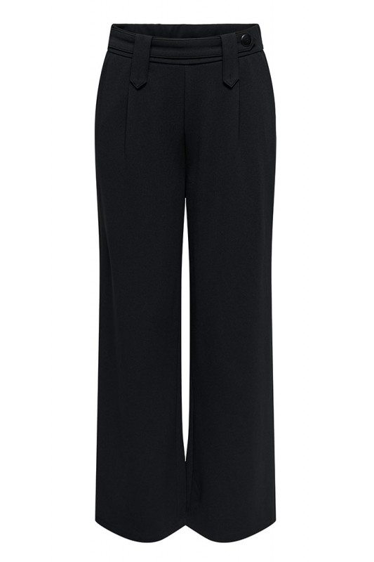 Pantalon Petra loose carrot fit noir coupe ample Only