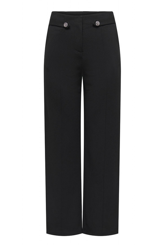 Pantalon geggo noir coupe Jacqueline de yong