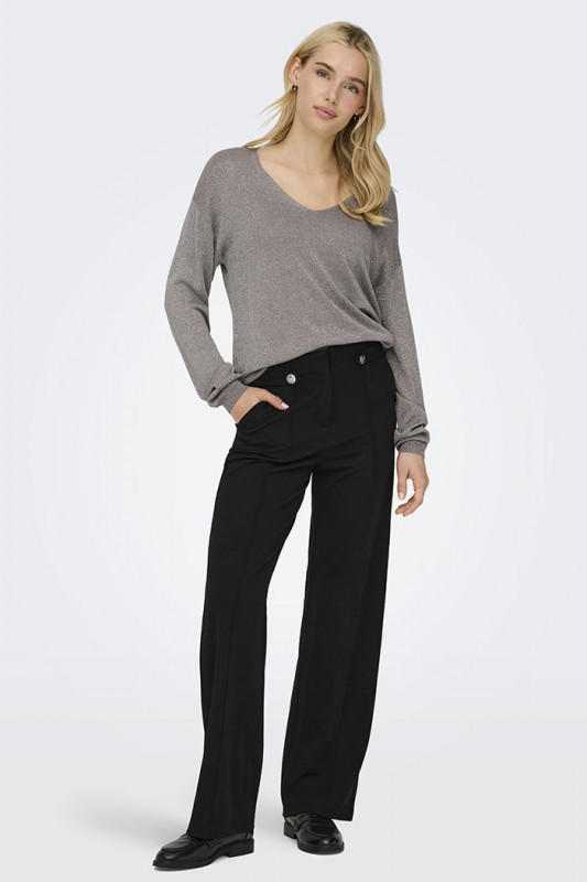 Pantalon geggo noir pour femme