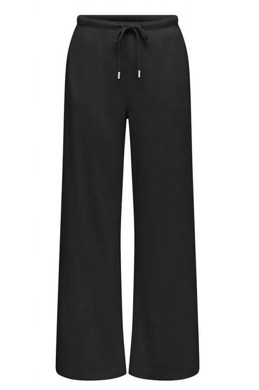 Pantalon noir droit pour femme