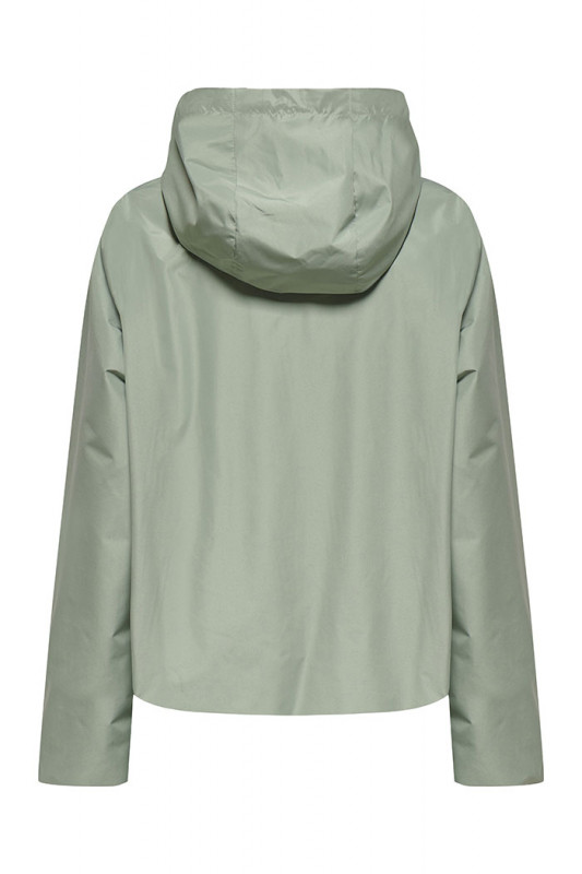 Veste réversible pour femme à capuche zippée