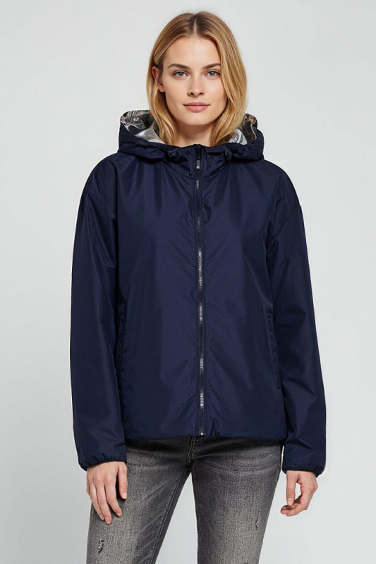 Veste reversible jacket bleu silver Only