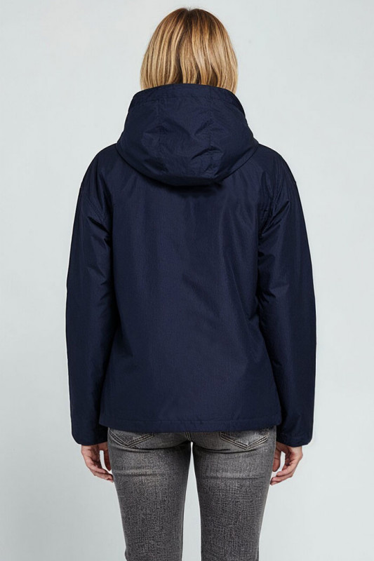 Veste reversible jacket bleu silver