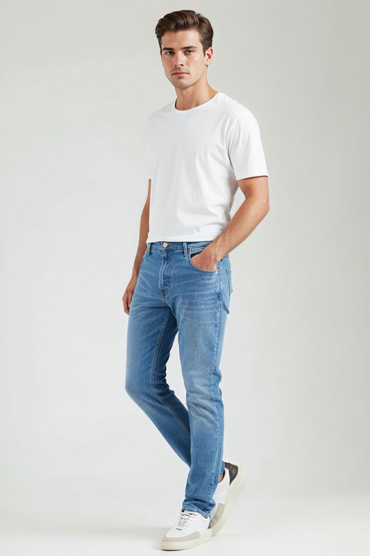 Jeans Rider pierce pour homme