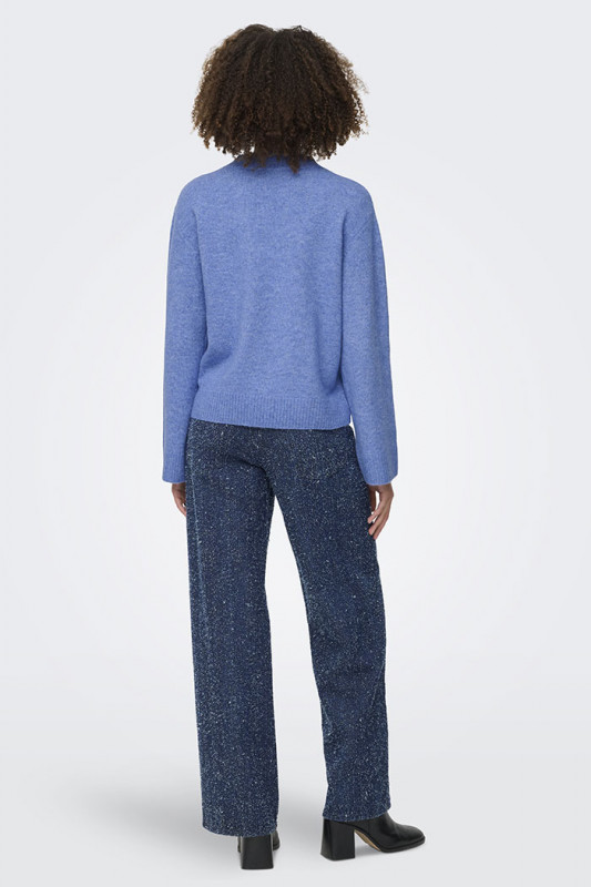 Pull bleu pour femme