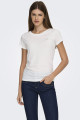 T-shirt en coton blanc