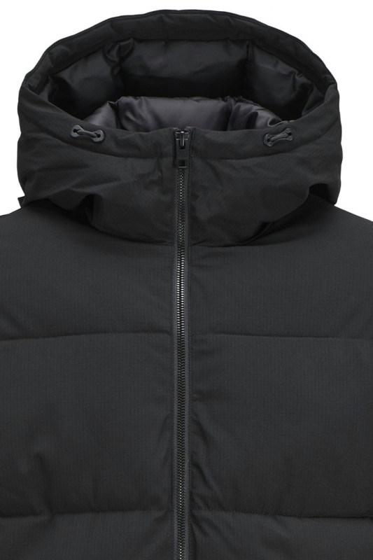 Doudoune longue zippée