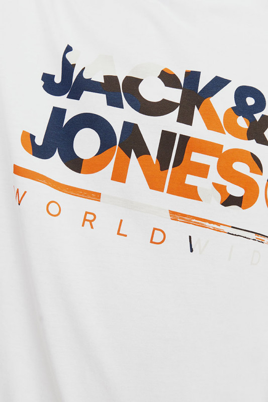 T-shirt col rond côtelé