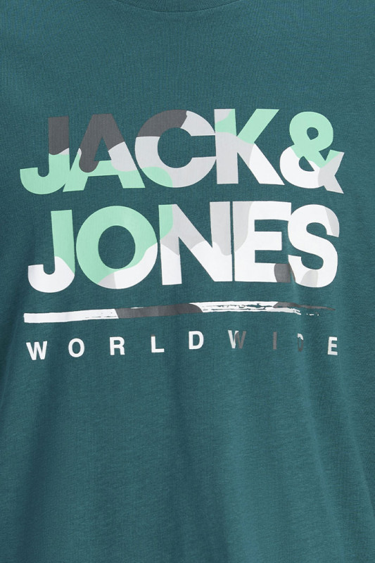 T-shirt logo floqué