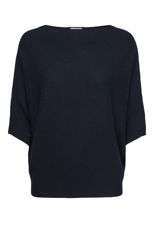 Pull New behave col bateau bleu marine col bateau femme JDY