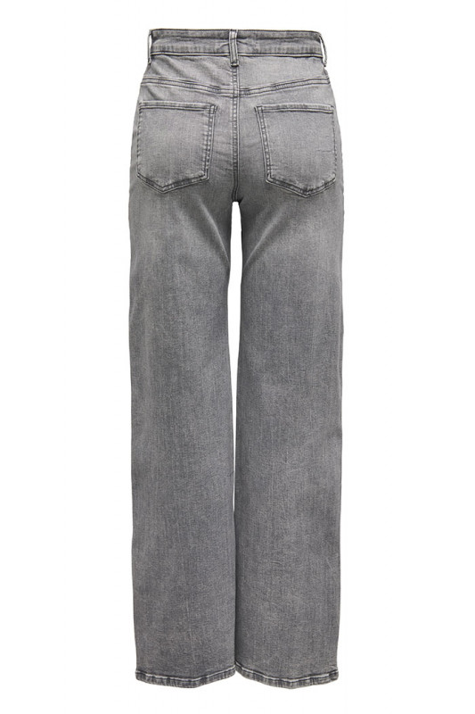  Jeans Felina coupe ample grey denim femme coton mélangé